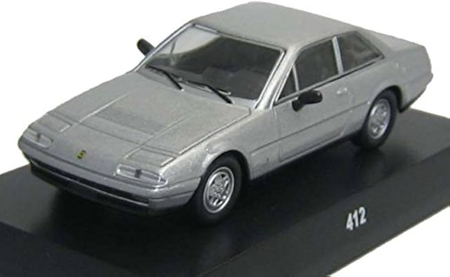 京商1/64ferrariレーシングミニカーシリーズ1,2 Amazon.co.jp: 京商 1/64 フェラーリ ミニカーコレクション4 412 銀
